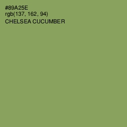 #89A25E - Chelsea Cucumber Color Image